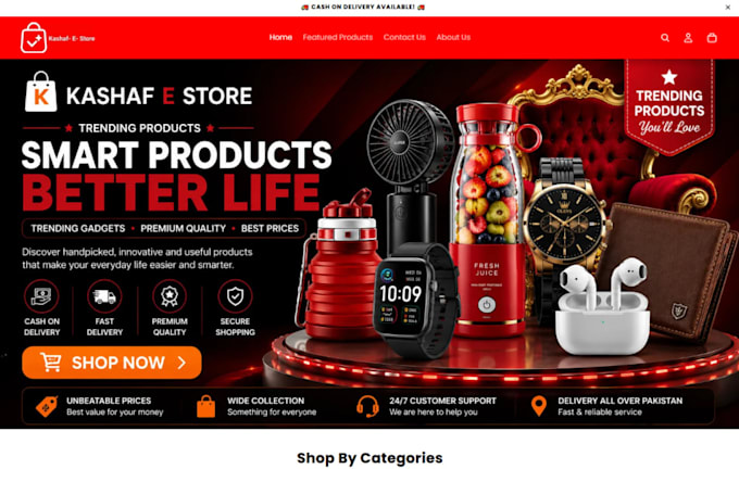 develop ecommerce store for shopify