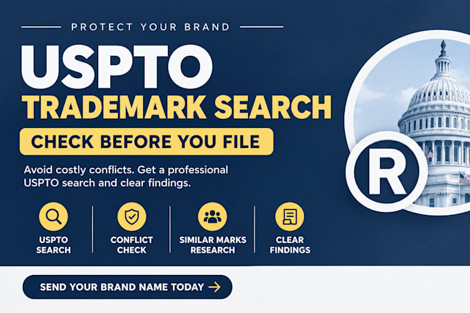 conduct a uspto trademark search before filing