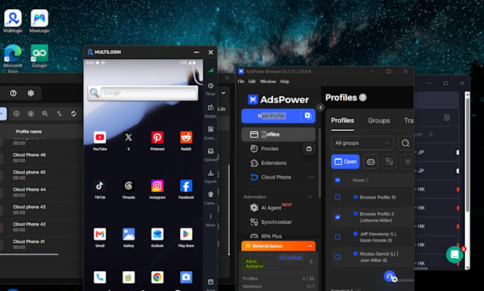 provide live zoom consultation for anti detect browser setup