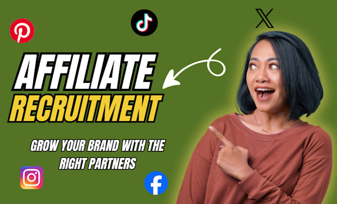 find and recruit affiliates for your brand