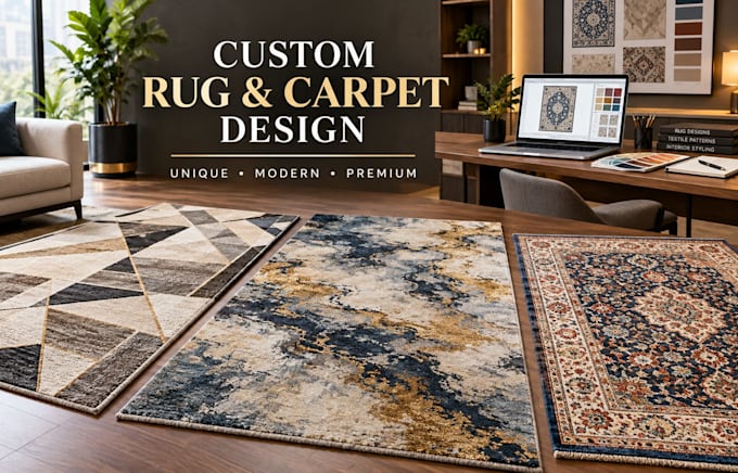 create custom rug and carpet designs with unique patterns