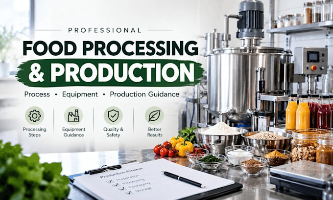 provide food processing and production guidance
