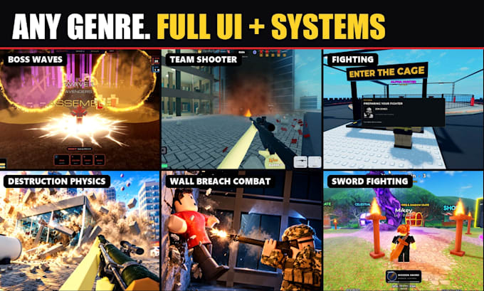 create you a roblox game