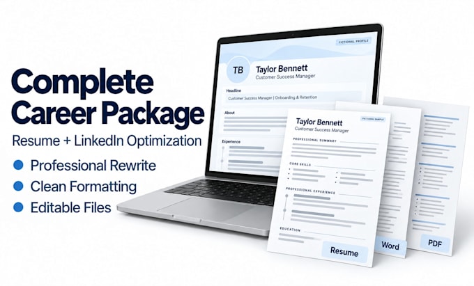 write a professional resume
