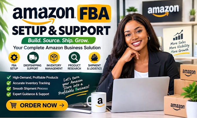 amazon fba setup dropshipping inventory management product research shipment