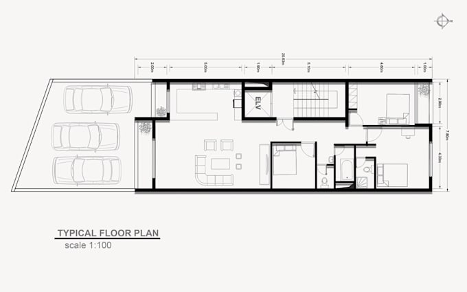 design optimized apartment floor plans for couples and small families