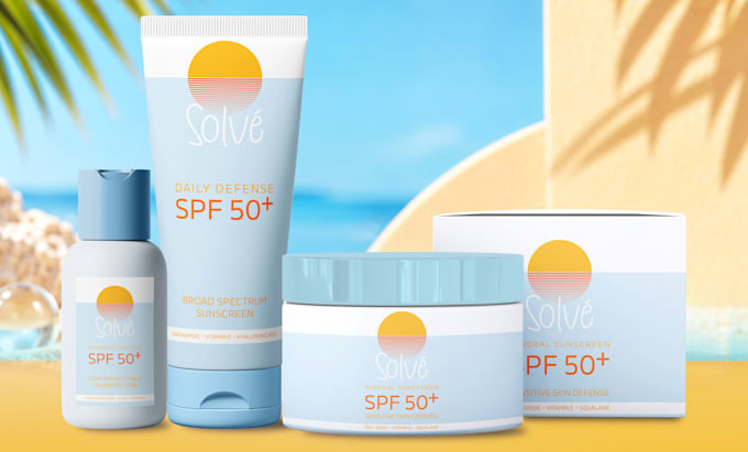 design modern cosmetic product packaging
