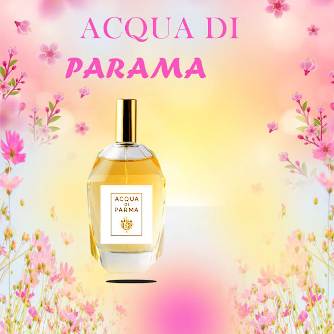 make the outer sticker or pakaging for perfume bottles