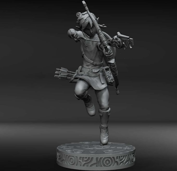 sculpt custom 3d characters model , realistic figurines, and unique keychains