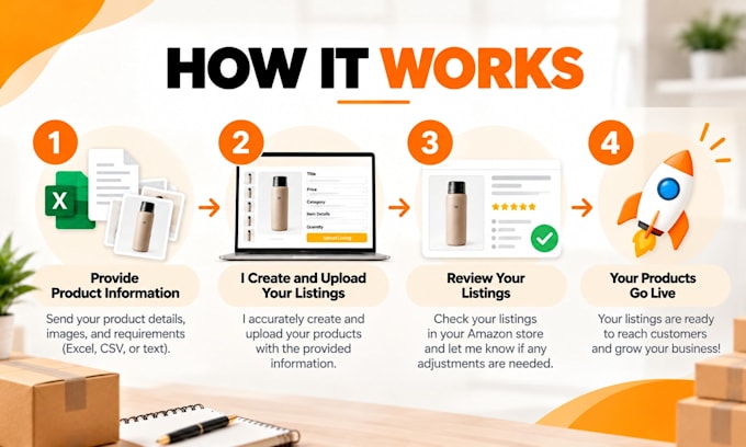 upload amazon product listings