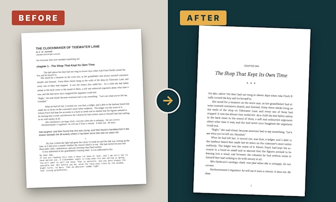 format your ebook and paperback for amazon KDP