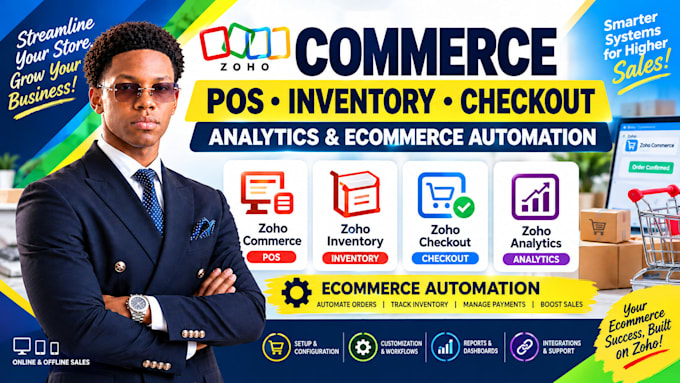 do zoho commerce pos zoho inventory checkout zoho analytics ecommerce automation