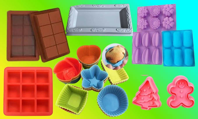 design printable 3d silicon mold chocolate mold candle mold