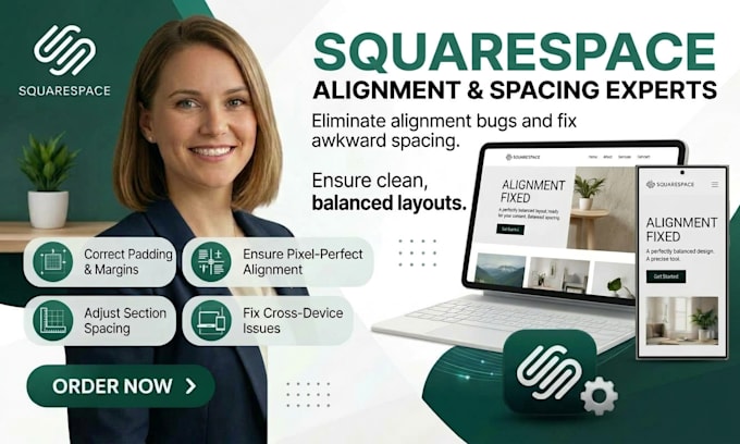 fix spacing padding and margin alignment bugs on your squarespace site