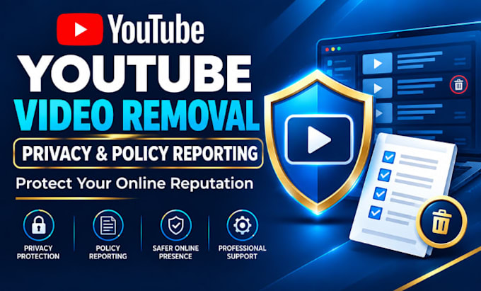 remove youtube video ,unwanted video ,delete bad  channel