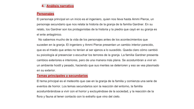 leeré y analizaré tu guion