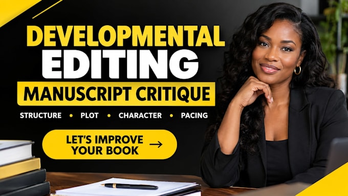 provide developmental editing and professional manuscript critique