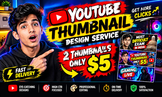 create eye catching youtube thumbnails for your videos