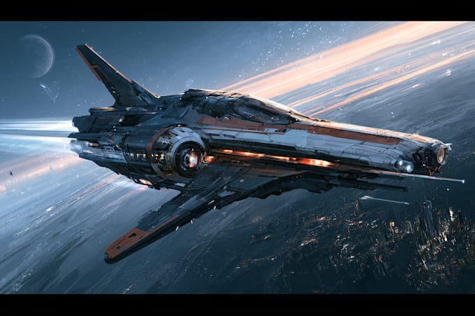 do sci fi spaceship design