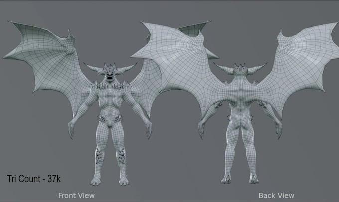 do 3d retopology uv unwrapping and game ready 3d model optimization