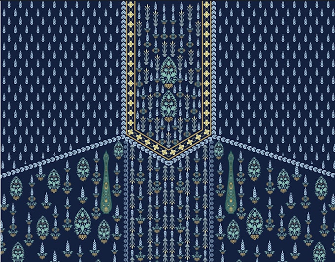 create textile designs , fabric patterns and  seamless pattern designs