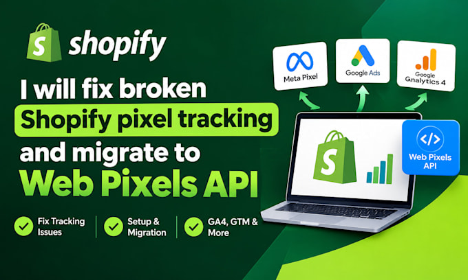 fix broken shopify pixel tracking and migrate to web pixels api