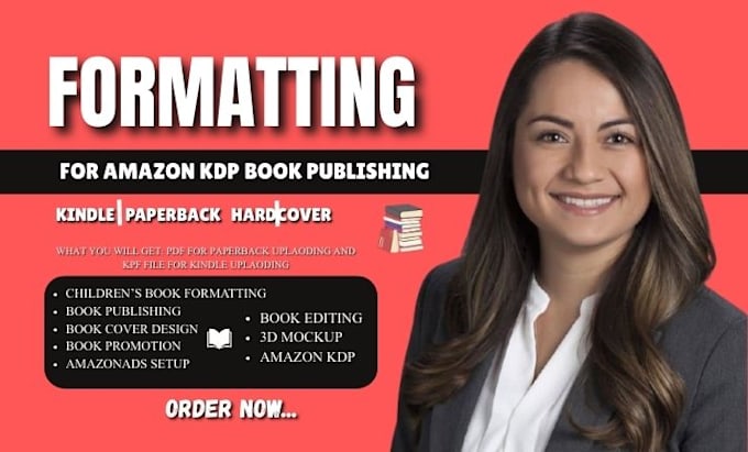 professionally format your KDP ebook and paperback