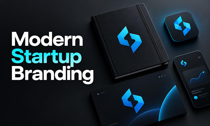 design a saas startup logo and visual identity