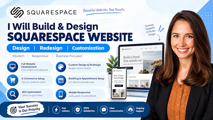 build squarespace website squarespace design redesign squarespace website design