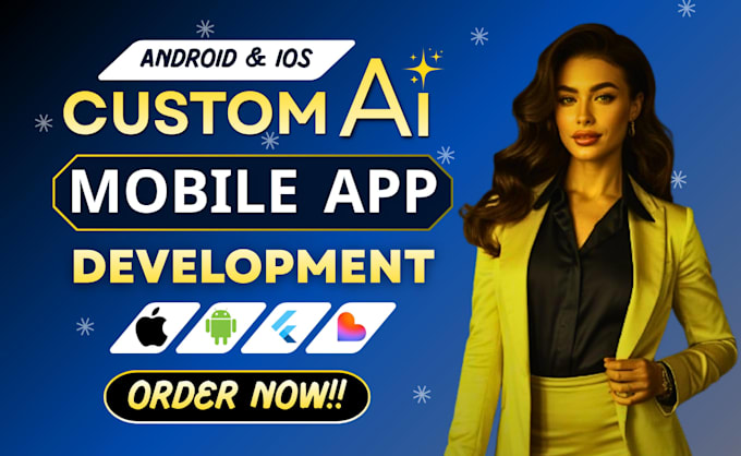 build ai mobile app development flutter react native creation ios app developer