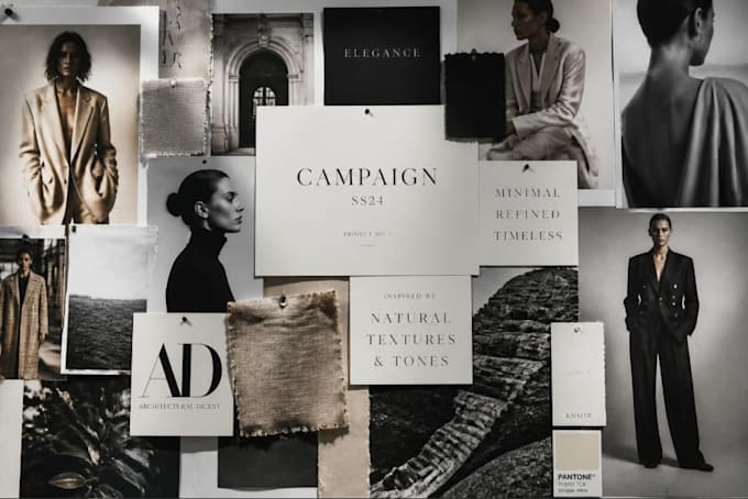create art direction, creative concepts, moodboards, visual campaigns