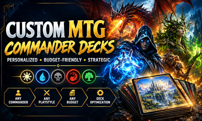 build you a magic the gathering custom commander deck