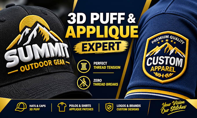 do fast embroidery digitizing logo and convert image to dst pes jef in 1 hour