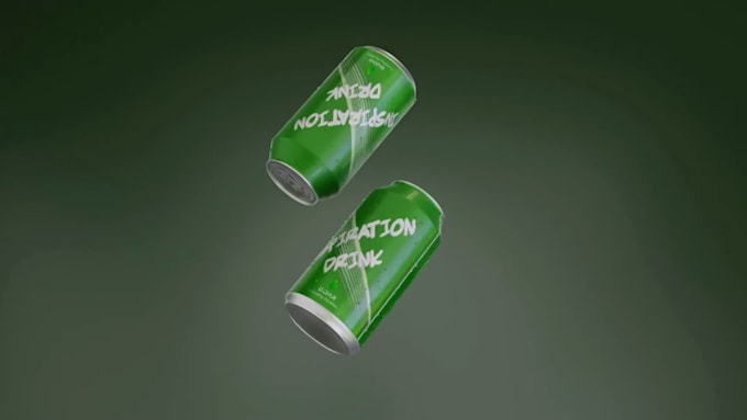 create 3d product animation and cgi beverage commercials