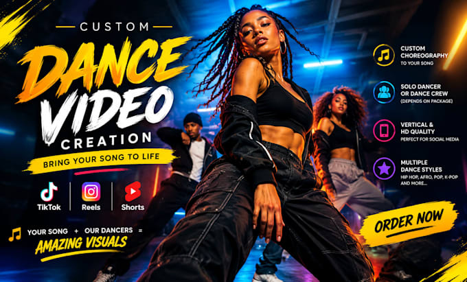 create a custom dance performance video for your song