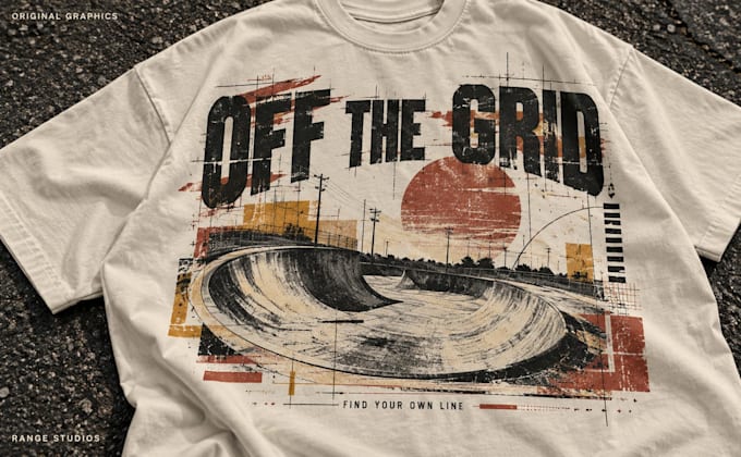 design premium oversized streetwear tees for clothing brands