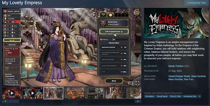 write your game narrative, lores, and dialogues