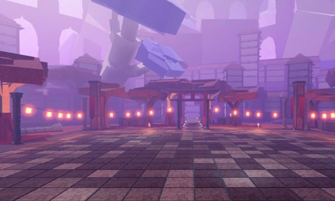 Build a custom roblox anime battleground map fighting arena map pvp ...