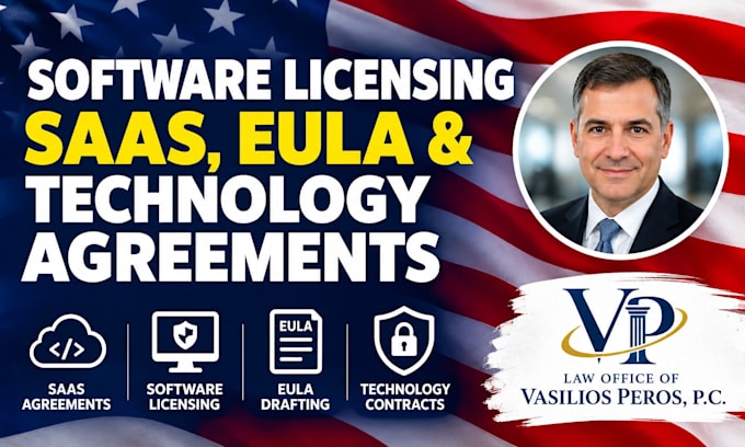 draft software licensing, saas, eula and technology agreements