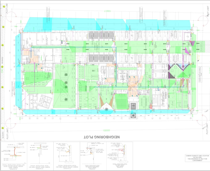 design and estimate elv, cctv, and security systems with boq