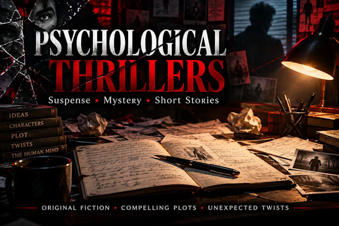 write a psychological thriller or mystery short story