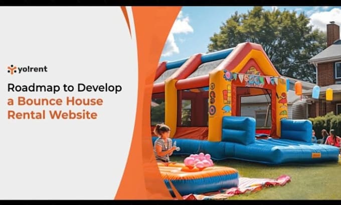 design house bounce website equipment party website glamping website