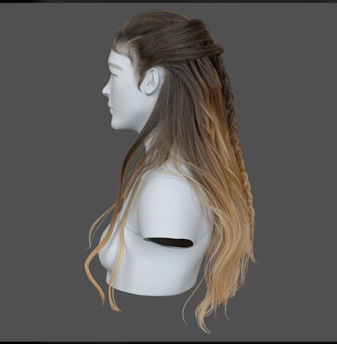 create custom 3d hair grooming for characters using maya xgen