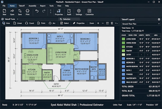 do professional qs surveying and construction estimation