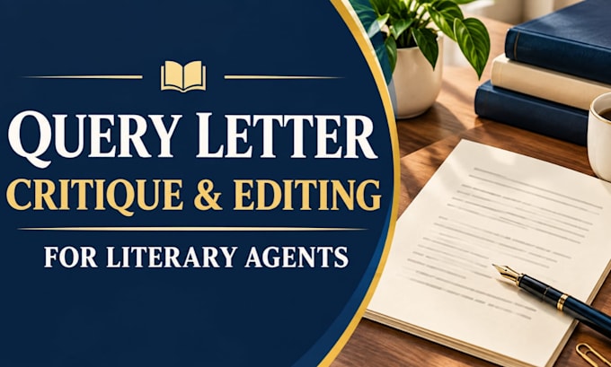 critique and edit your query letter for literary agents