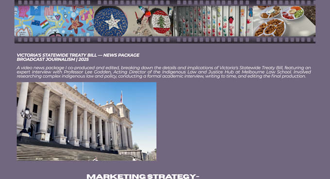 design a modern canva website for your portfolio