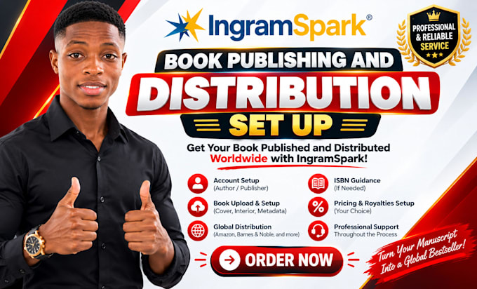 handle ingramspark book publishing and distribution set up