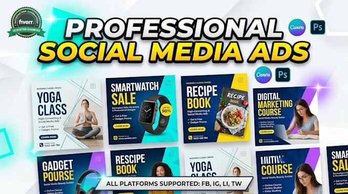 design high converting promotional banners