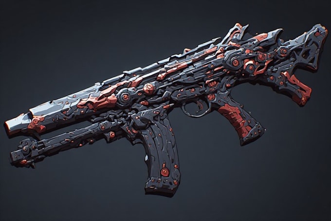 design 3d sci fi vehicle and weapon concepts