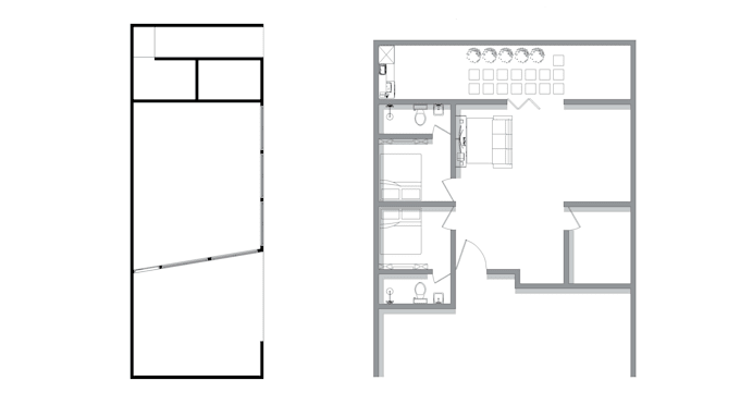 create floor plan and section plan profesional